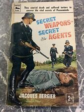 VINTAGE BOOK WAR WW2 PAPERBACK SECRET WEAPONS SECRET AGENTS BERGIER PANTHER 17 picture