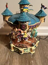 RARE VTG 1995 Enesco Disney Sir Mickey Mouse To The Rescue Music Carousel- READ picture