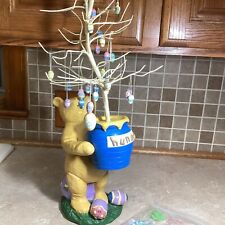 Vintage Disney CLASSIC WINNIE THE POOH  Mini Easter Tree Egg MIDWEST 24” Tall picture