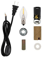Small Christmas Tree Wiring Kit with 0.7 watt LED Bulb, E12 Candelabra Base picture