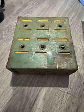 Vintage Tudor Metal Bank W/ All Containers picture
