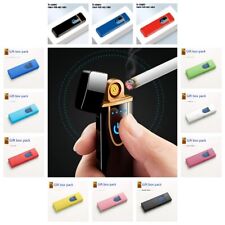 Smart Touch Sensor USB Rechargeable Double Arc Flameless Plasma Electric Lighter picture