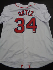 David Ortiz Boston Red Sox Autographed Custom Baseball Jersey GA coa picture
