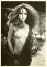 Vintage 1990 Postcard France ~ Solemn Semi-Nude Female 