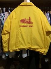 Vintage 1976 Milwaukee Road Yellow Valet Jacket Sportswear SUPREME KITH YEEZY picture