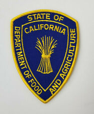 Police Security Patch California department of food and agriculture  picture