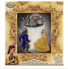 NEW Disney Beauty and the Beast Live Action film Limited Edition Pin Set Belle picture