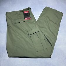 Tru-Spec Cargo Utility Military Tactical Green Ribstop Pants 3XL Large Long picture