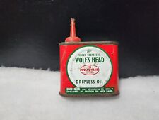 Vintage Wolf's Head Handy Oiler for hinges locks etc. picture