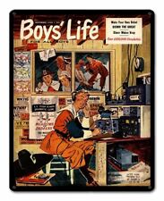 BOY'S LIFE 1956 MAGAZINE COVER HAM RADIO 15