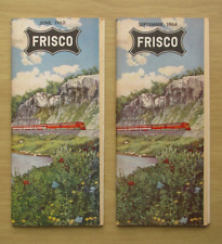 SLSF FRISCO Lot of 2 System Public Timetables: 1962 & 1964 picture