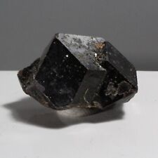 151.30ct Black Mali Garnet on Prehnite Crystal Gem Mineral Melanite Africa 102 picture