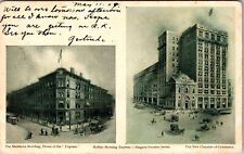 Buffalo NY-New York Matthews Building New Chamber Commerce Vintage Postcard picture