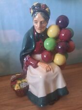 Royal Doulton England Old Balloon Seller HN 1315 Lady Porcelain Figurine Mint picture