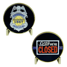 G-013 MINNEAPOLIS POLICE DEPARTMENT PD MPD WALK OFF BLUE FLU CHALLENGE COIN SORR picture