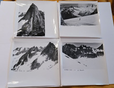 Lot of 1930's Glacier Photos Gelatin Prints signed & dated photographer Watson picture