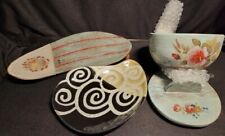 Lanyi Pottery 3 Pcs. Gorgeous Incredible Condition picture