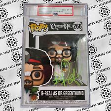 B-Real Signed Cypress Hill Funko Pop #266 PSA Encapsulated GEM MT 10 Auto 420 picture