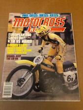 MOTOCROSS ACTION Magazine Apr 1981 vtg mx ahrma yamaha ktm vs maico motorcycle picture