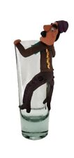 Unusual Shot Glass with Hispanic Cowboy Climbing on the side picture