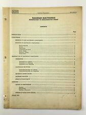 Railroad Electronics Introduction To Semiconductor Theory 1963 ALCO Manual CC794 picture