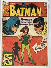 BATMAN #181 first appearance POISON IVY centerfold pinup 1966 key issue poor picture