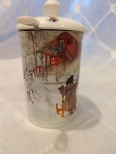 Ashdene Fine Bone China Tea Infuser Cup Lid The Wash House Collection 3pc Set   picture