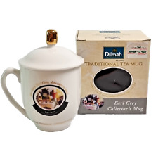 Dilmah Classic Ceylon Supreme Collectors  Traditional Tea Mug With Lid Boxed New picture