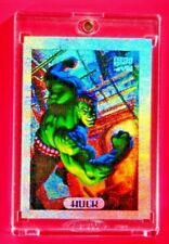 Marvel Limited Edition The Incredible Hulk Special HoloFoil Shimmer Refractor picture