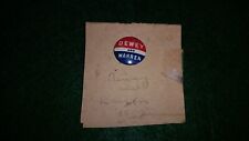 Campaign Button from 1948 Dewey and Warren Election picture