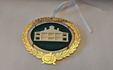 2001 RARE Masters AUGUSTA NATIONAL GOLF CLUBHOUSE CHRISTMAS ORNAMENT picture