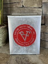 Vintage Raritan Valley Farms Inc Insulated Porch Milk Box Somerville New Jersey picture