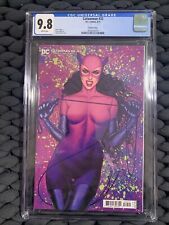 Catwoman #32 CGC 9.8 - Jenny Frison Card Stock Variant - 2021 DC Comics 8/21 picture
