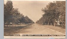 SOUTH STATE STREET c1910 caney ks real photo postcard rppc kansas history picture
