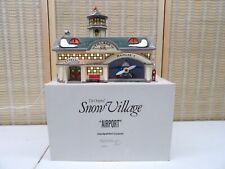 Dept 56 The Original Snow Village Airport #54899 Good Condition w/Lt Cord - Box picture