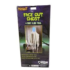 Rare SPIRIT Halloween Prop FACE OUT GHOST Light Up Sounds FACE POPS OUT Animated picture