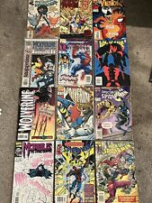 Lot Of 12 Comic Books, Spider-Man, Wolverine, Venom, Punisher, Deadpool picture