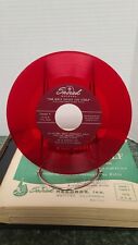 Library Of Sacred The Bible Speaks For Itself 20 Red 45s Vinyl Records Binder picture