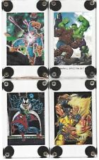 LOT OF 5 1992 MARVEL MASTERPIECES ORIGINAL CHASE CARDS SKYBOX & SCREW DOWN CASES picture