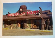 the legend of boggy creek/bigfoot postcard from monster mart in fouke, arkansas picture
