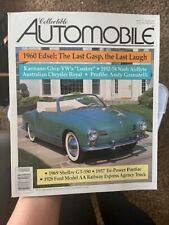 Collectible Automobile magazines from 1984 to 1986 in six pack silver holders  picture