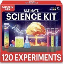 NEW EINSTEIN BOX ULTIMATE SCIENCE KIT 120 EXPERIMENTS FOR KIDS STEM AGE 8+ picture