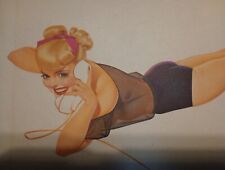 True Magazine March 1947 Petty Girl Pin Up Vintage  picture
