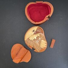 Eagle - Wooden Puzzle Box Handmade Wood Decorative Jewelry Trinket Box Multi picture