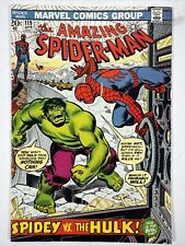 The Amazing Spider-man #119 (Marvel Comics 1973) Spidey vs. the Hulk picture
