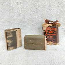 1930 Vintage Potter Drug Chemical Corp Cuticura Bath Soap Packed Boston CB200 picture