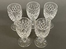 Fabulous Vintage Set of 5 Ireland Donegal Waterford Crystal Cordial Glass picture