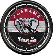 Alabama Crimson Tide College Football Team Uniform Graphic Sign Wall Clock picture