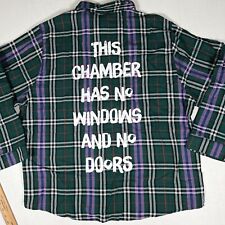 CAKEWORTHY X Disney Haunted Mansion Flannel Shirt NWT size 4XL picture