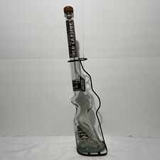 OLD CARBINE BRAND LIMITED EDITION RIFLE SHAPED TEQUILA BOTTLE ( EMPTY) + STAND picture